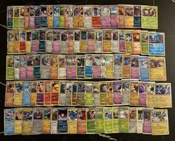 ⭐️XL 100 Carte Pokemon SOLO RARE! Holo e Reverse Holo ⭐️