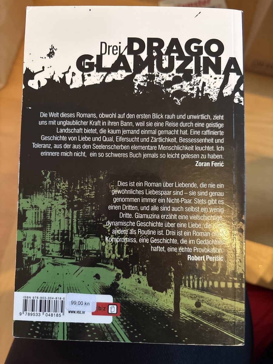 Libri: Drago Glamuzina - Drei – Usato da Zunzgen venduto da Ebnet12 1