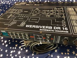 Wersi Wersiverb DR16 Vintage Digital Reverb/Effektprozessor