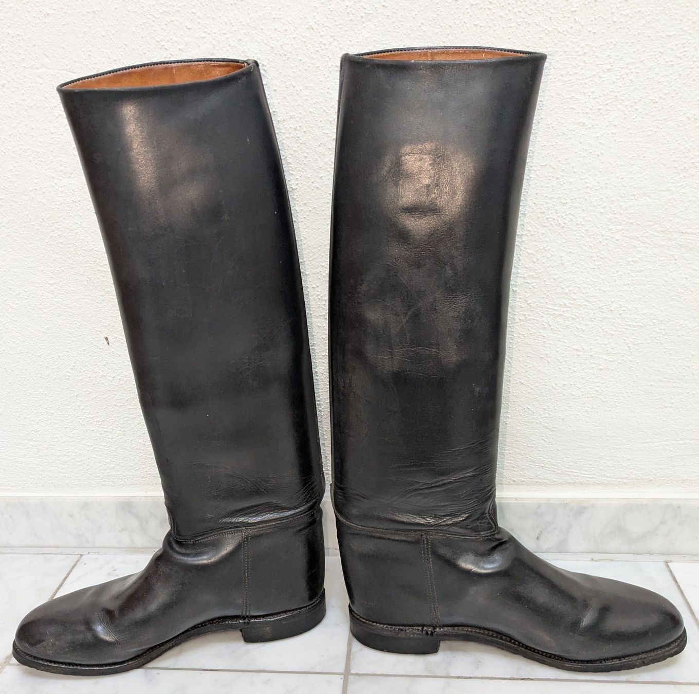 Scarpe da uomo: Reitstiefel Leder Gr. 41 mit Spanner – Usato da Giffers venduto da agu25 6