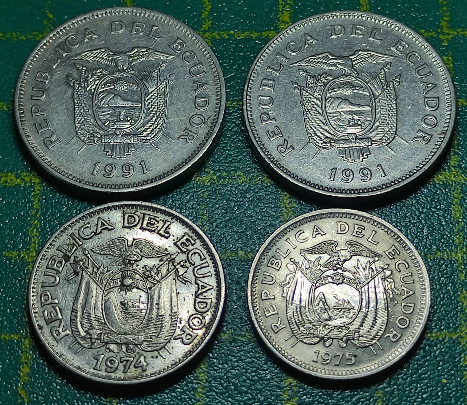 Tutti le monete: Münzsammlung aus Ecuador – Usato da Baar venduto da max_qf6t