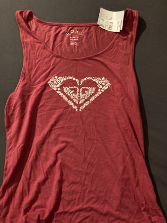 Rotes Roxy Tank Top, XL, mit Ettikett