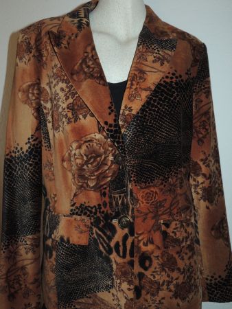 EXKLUSIVER BLAZER HERBST IN LINEA 100% COTTON NP 279 CHF 40