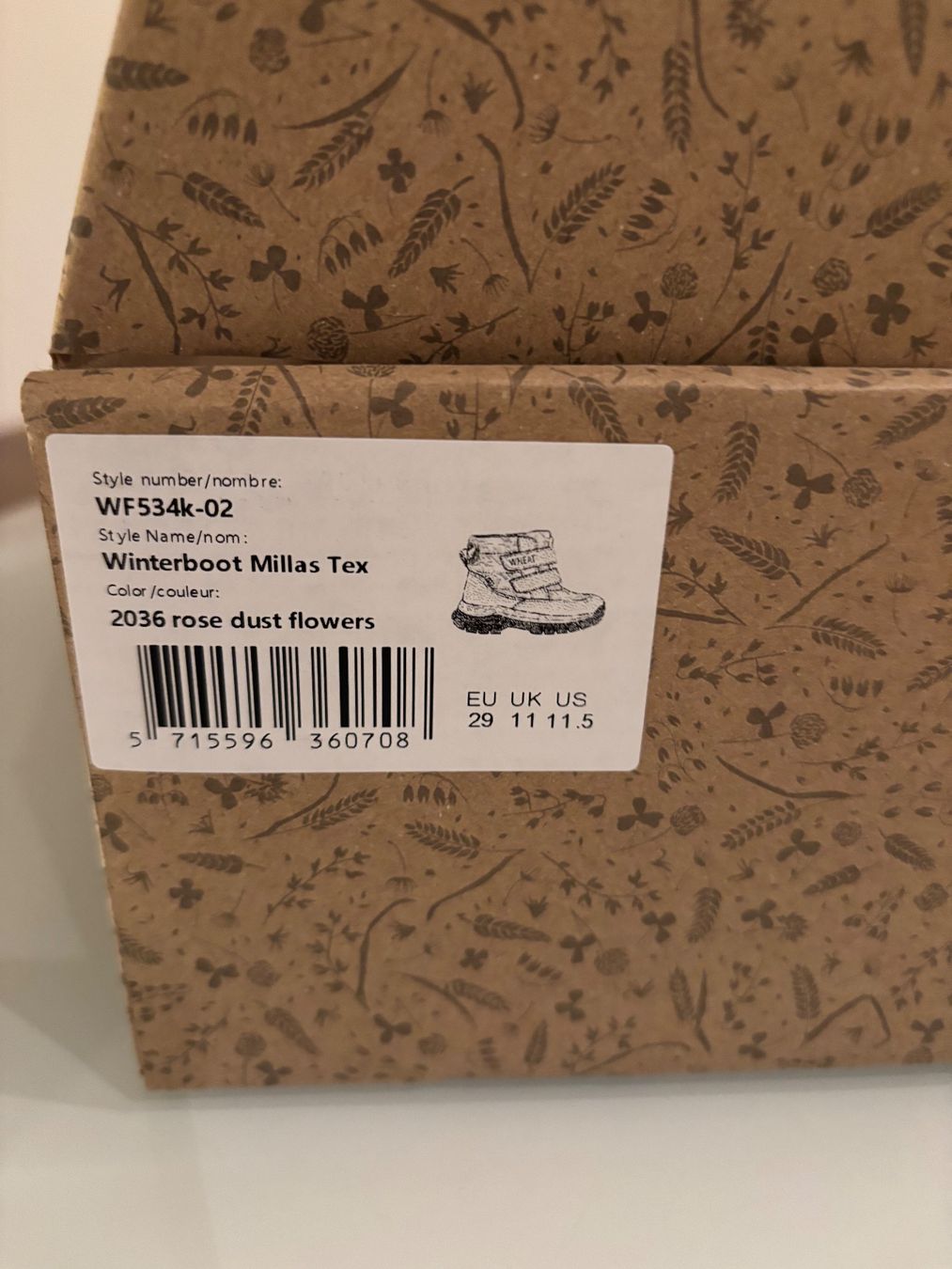Wheat Scarpe per ragazze: Original neue Wheat Mädchen Winter Boots 29 – Nuovo e nell'imballaggio originale da Zollikon venduto da d_grabher 5