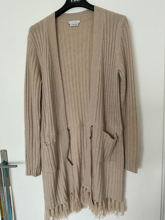Cardigan Léger Longhin Made In Italy - Couleur Marron, Taille M, Neuf Avec Étiquettes | Style Élégant à Langer