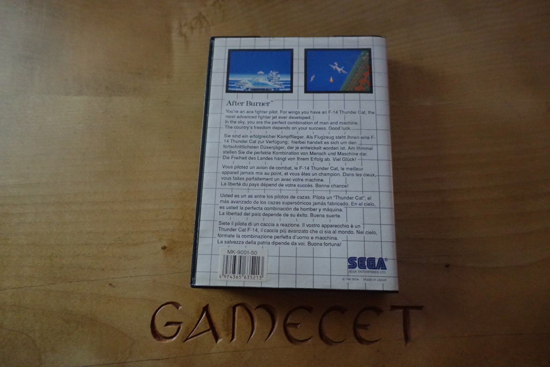 Sega Spiele: After Burner - Master System – Gebraucht aus Steinach von Gamecet 2