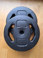 Hantelscheiben Pump seit 2 x 5 kg Kunststoff schwarz