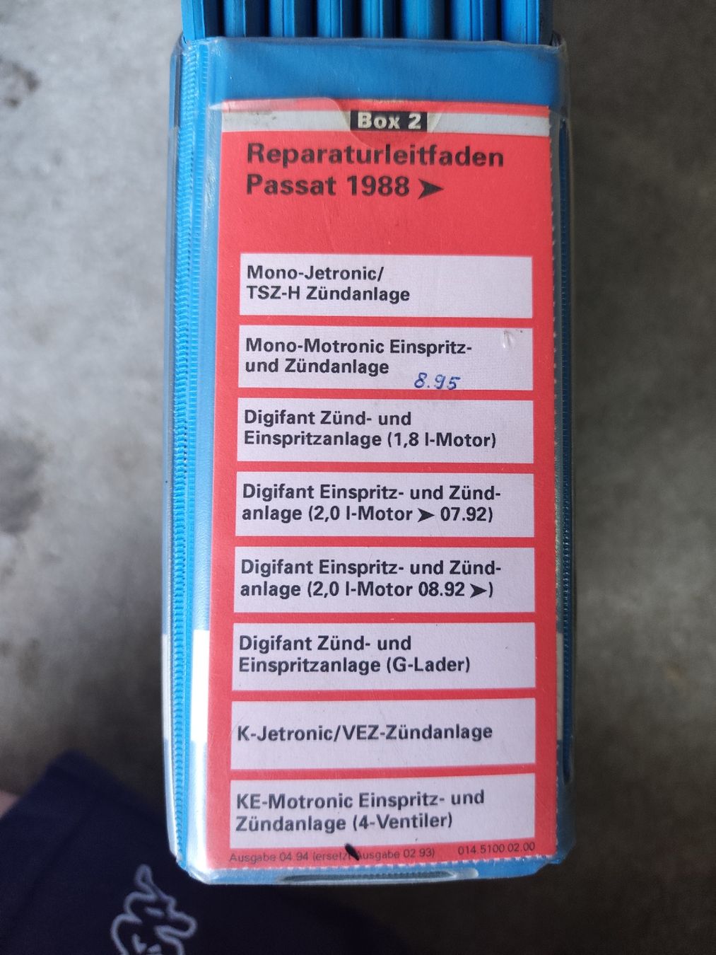 Libri: Werkstatthandbücher VW Passat 1988 – Usato da Rebstein venduto da andi322 3