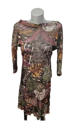 herziges Sommer / Strandkleid leicht transparent XS / S neuw
