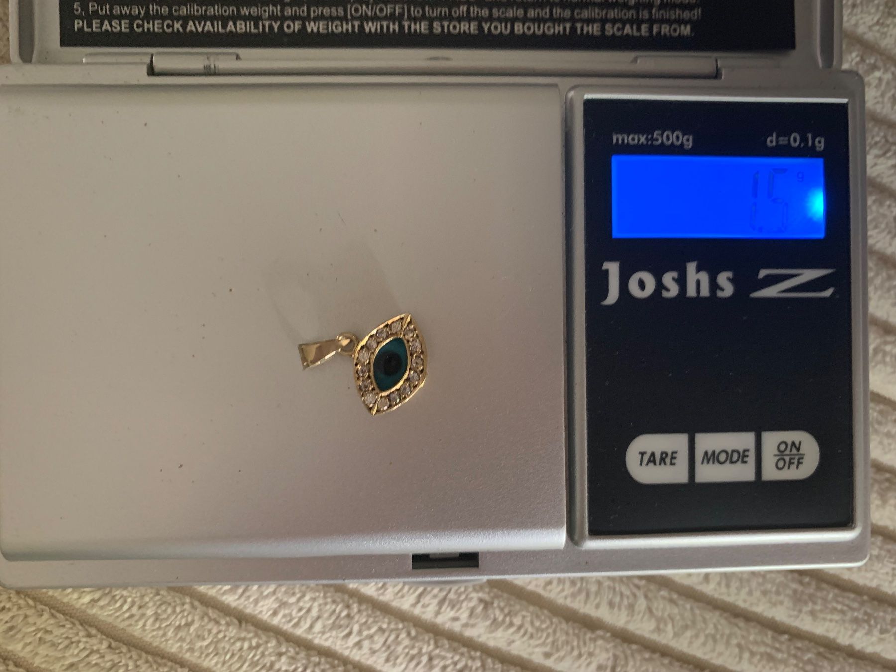 Pendentifs: Nazar Evil Eye Gold Zirkonia – D'occasion à Winterthur par Darfweg 4