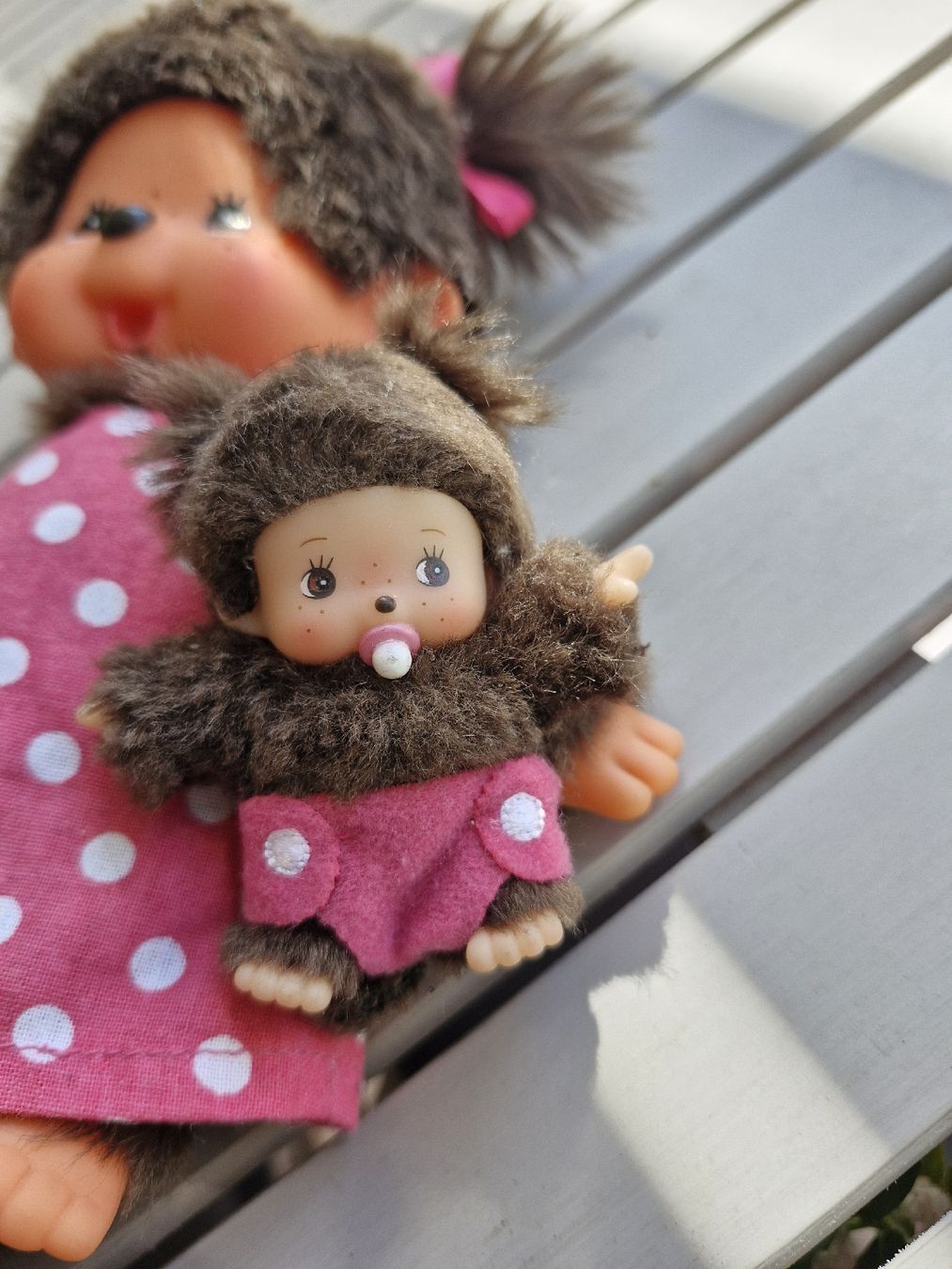 Monchhichi Bambole: Monchhichi Puppe mit Baby – Usato da Wädenswil venduto da ari_k29d 1