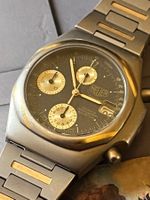Heuer Or/titanium rare Yacht Timer Chronographe