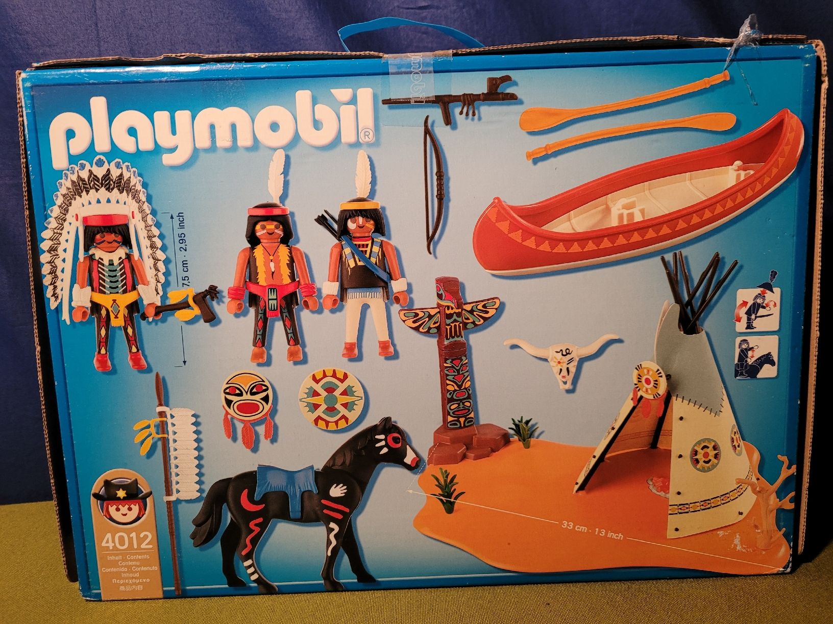 Playmobil Giocattoli: Playmobil Indianer W40 – Usato da Aarberg venduto da Fink010 3