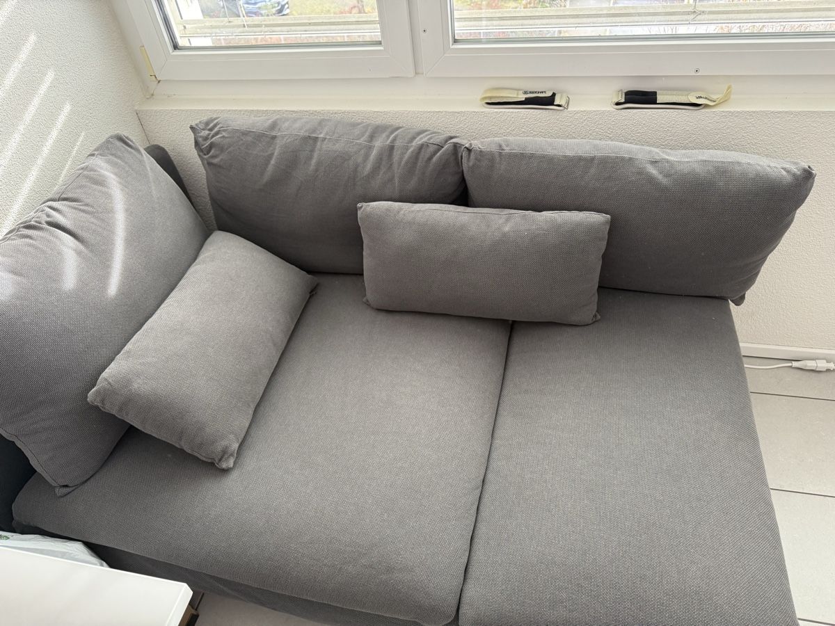 Ikea Divani: Söderhamn IKEA Méridienne dark grey – Usato da Zofingen venduto da Caruchi 1