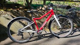 Kinderfahrrad Woom 5 rot 24 Zoll gebraucht guter Zustand