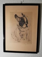 Hundewelpen, Original-Radierung von Kurt Meyer-Eberhardt
