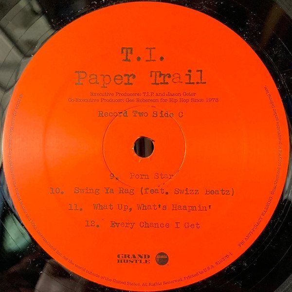 Dischi in vinile: T.I. ‎– Paper Trail (2LP) – Usato da Genève venduto da yoww123 3
