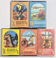 5x Hörspiel - Kassetten (MC) - Huckleberry Finn