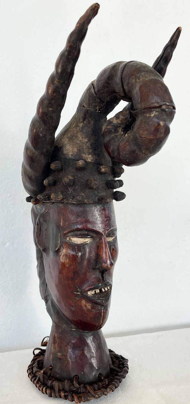Skulpturen & Statuen: seltene antike Kult Skulptur Ekoi Figur Nigeria 38 cm – Gebraucht aus Rüthi (Rheintal) von Kunsthaus777 1