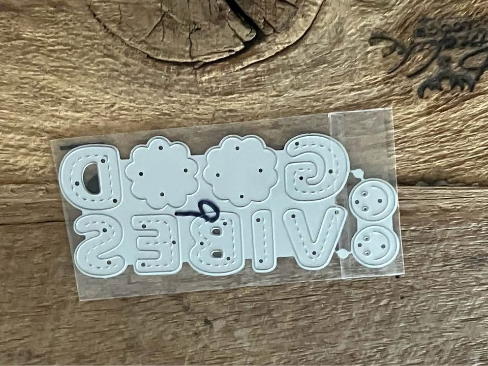 Sciablone: Neues Stanzschablonenset "good vibes – Nuovo e nell'imballaggio originale da Effretikon venduto da wenuss 1