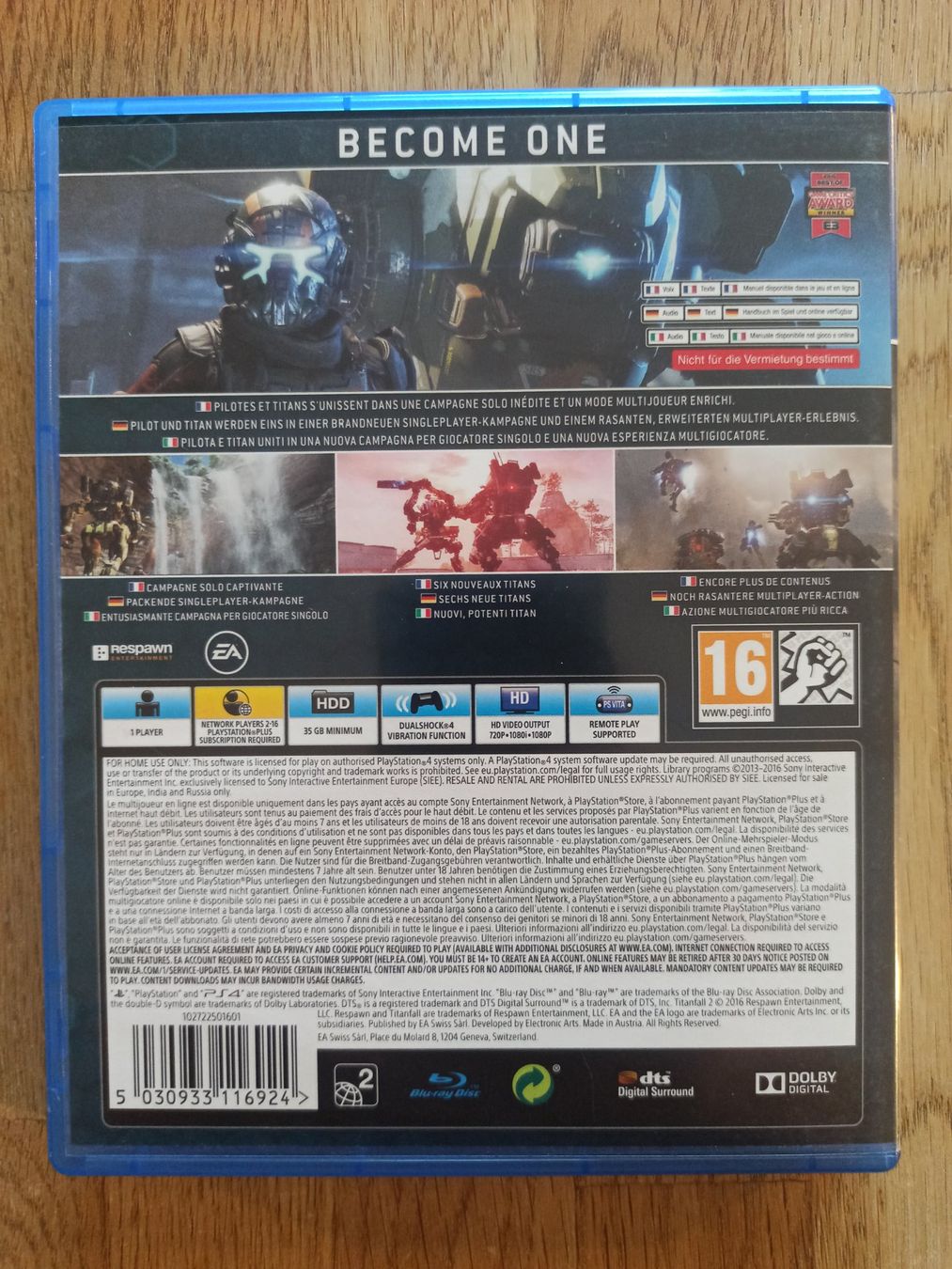 Spiele: Titanfall 2 PS4 / PS5 – Gebraucht aus Oberweningen von mar_87mx 1