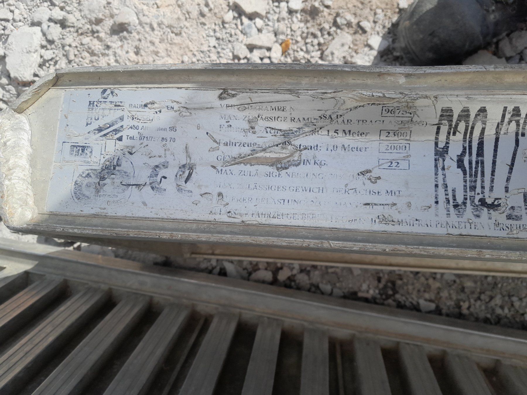 Rampe di accesso: Alurampen – Usato da walzenhausen venduto da 240185 2