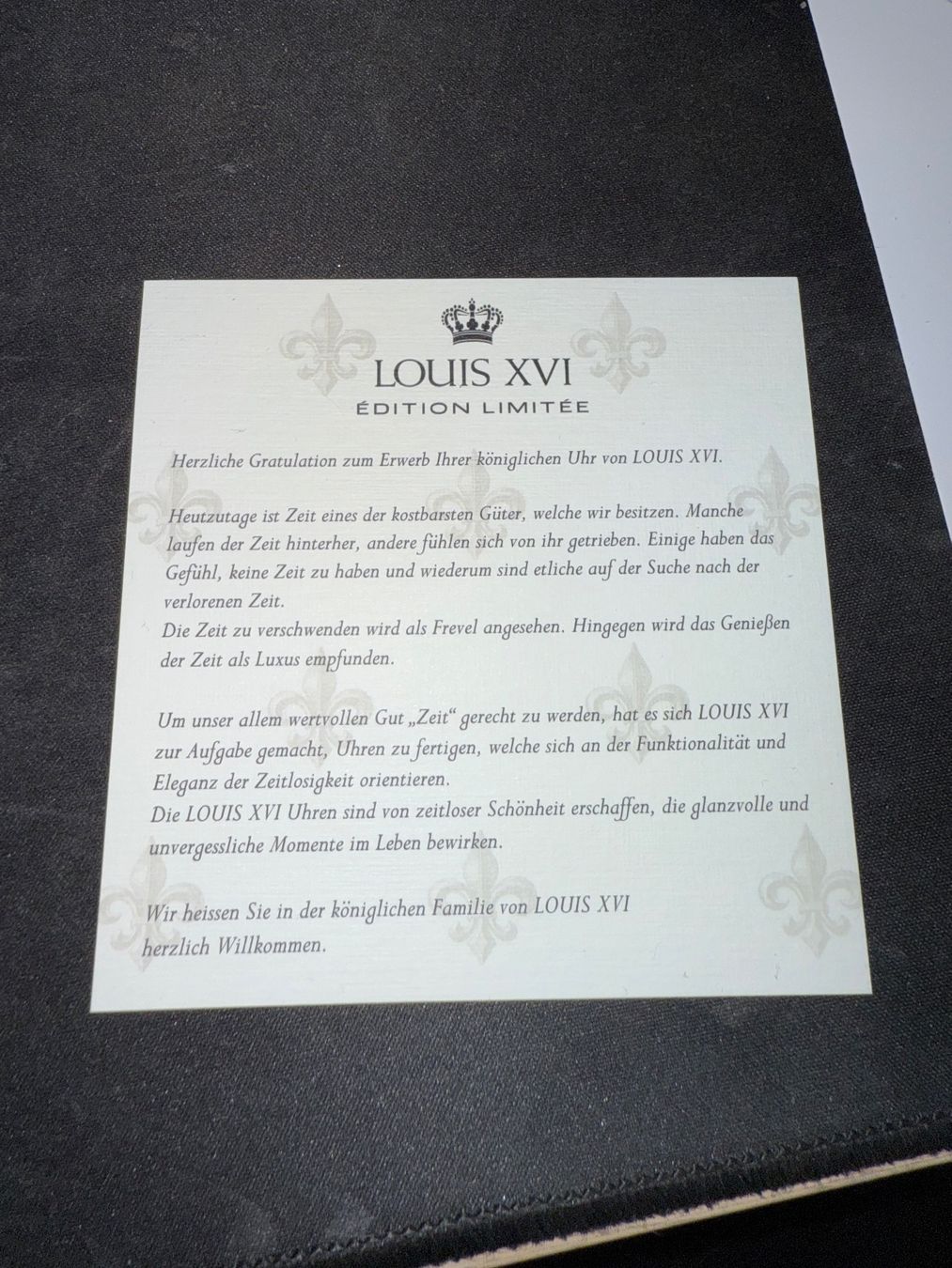 Orologi: Louis XVI Danton 1503 – Nuovo e nell'imballaggio originale da Horgen venduto da mer_bk25 2