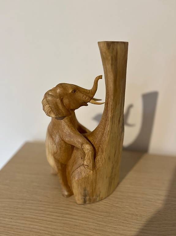 Statuette: Elefante in legno – Nuovo (secondo la descrizione) da Davesco-Soragno venduto da dai_925z 1