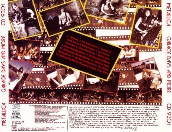 CD: Metallica - Garage... – Usato da St-Cergue venduto da VeganWarrior 2