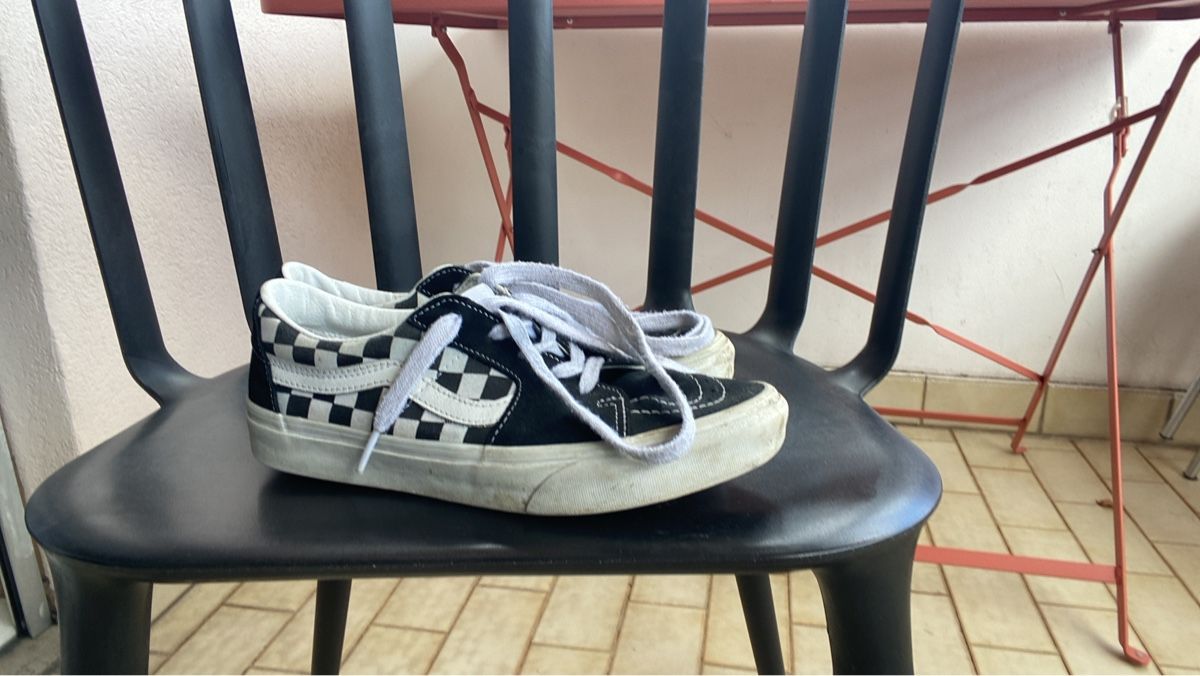 Vans Scarpe da uomo: Baskets Vans damier noir blanc 38,5usagé – Usato da Moutier venduto da Happyvidedressing