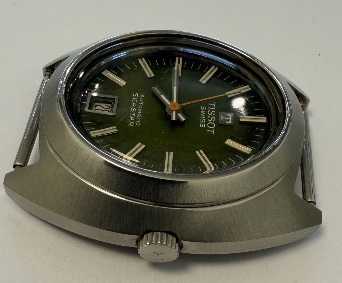 Tissot Uhren: Tissot Seastar Automatic Gruen Zifferblatt – Gebraucht aus Untersiggenthal von Panjshir 2