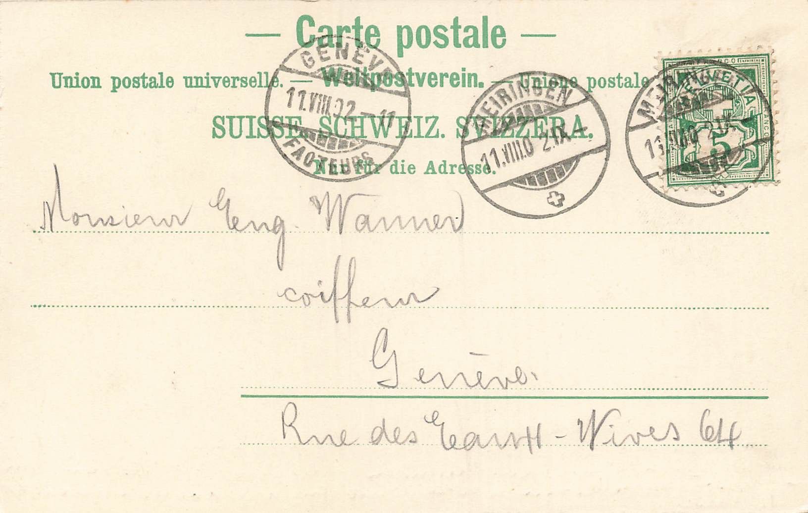 Cartes postales: Faslethal mit Brienzersee anime – D'occasion à Biasca par Blenio71 1