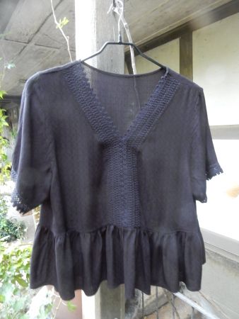Tunika    Spitzen/Viskose   *  MADE IN ITALY  *  L    FRANCE