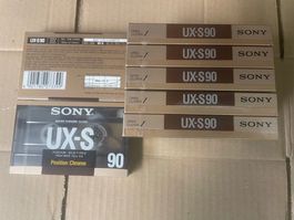 Neue Cassetten leer Sony UX-S90