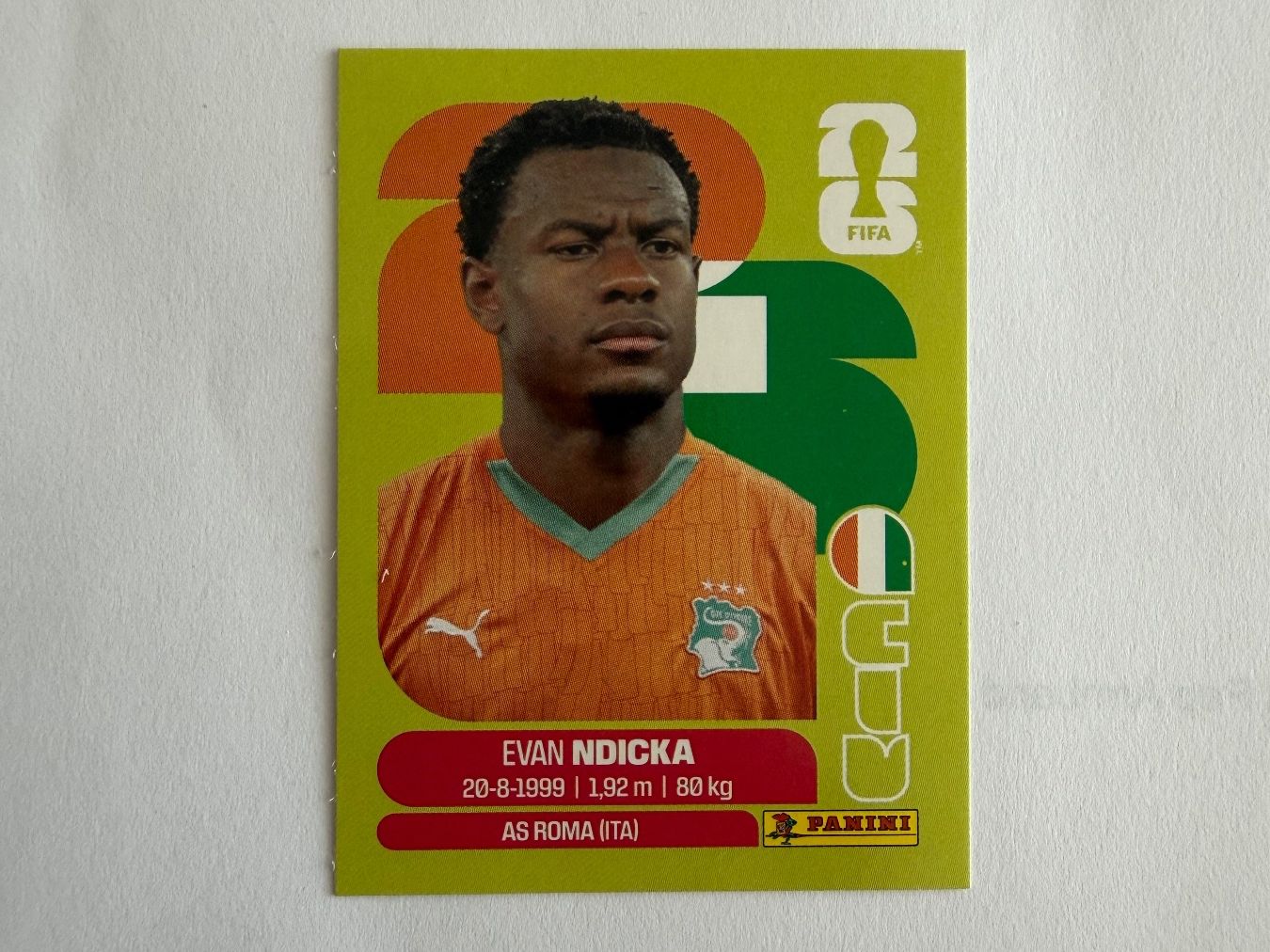 Panini Carte collezionabili: Ndicka CIV6 - Panini CH Edition WM 2026 – Nuovo (secondo la descrizione) da Grenchen venduto da nicus_aveiro