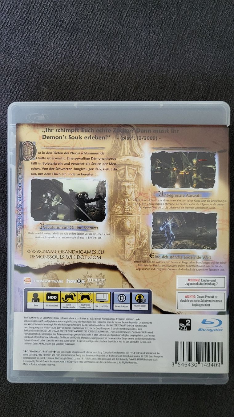 Giochi: Demon's Souls / Playstation 3 Spiel Kompl. – Nuovo (secondo la descrizione) da Biel/Bienne venduto da Retrohr 2
