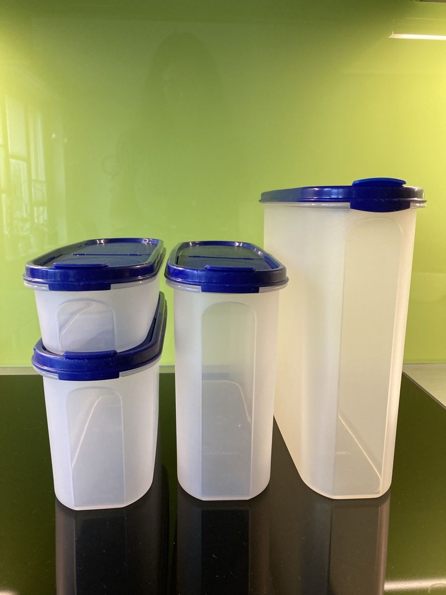 Aufbewahrungsbehlter Tupperware 4er Set (Gebraucht) in Frenkendorf fr CHF  45  mit Lieferung auf Ricardo kaufen