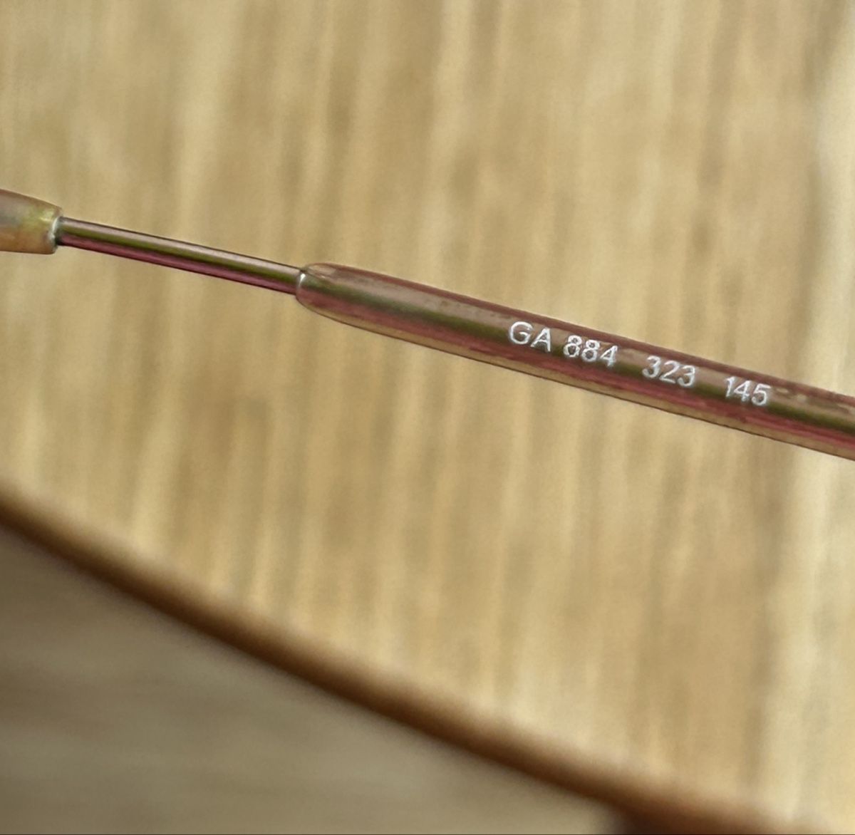 Armani Occhiali & Lenti: Brille Giorgio Armani, braun, Horn – Usato da Reinach BL venduto da FamElla 4