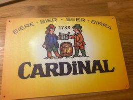Blechschild Cardinal 20x30cm