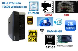 PC Dell Precision Workstation T5600 64GB