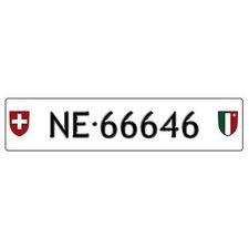 Insegne: Plaque NE66646 – Usato da Neuchâtel venduto da Bakhsh