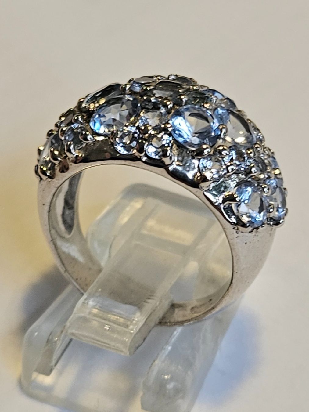 Ringe: Ring Silber mit blauen Topas EdelSteinen Grösse 52 – Neu (gemäss Beschreibung) aus Zürich von adriben 5
