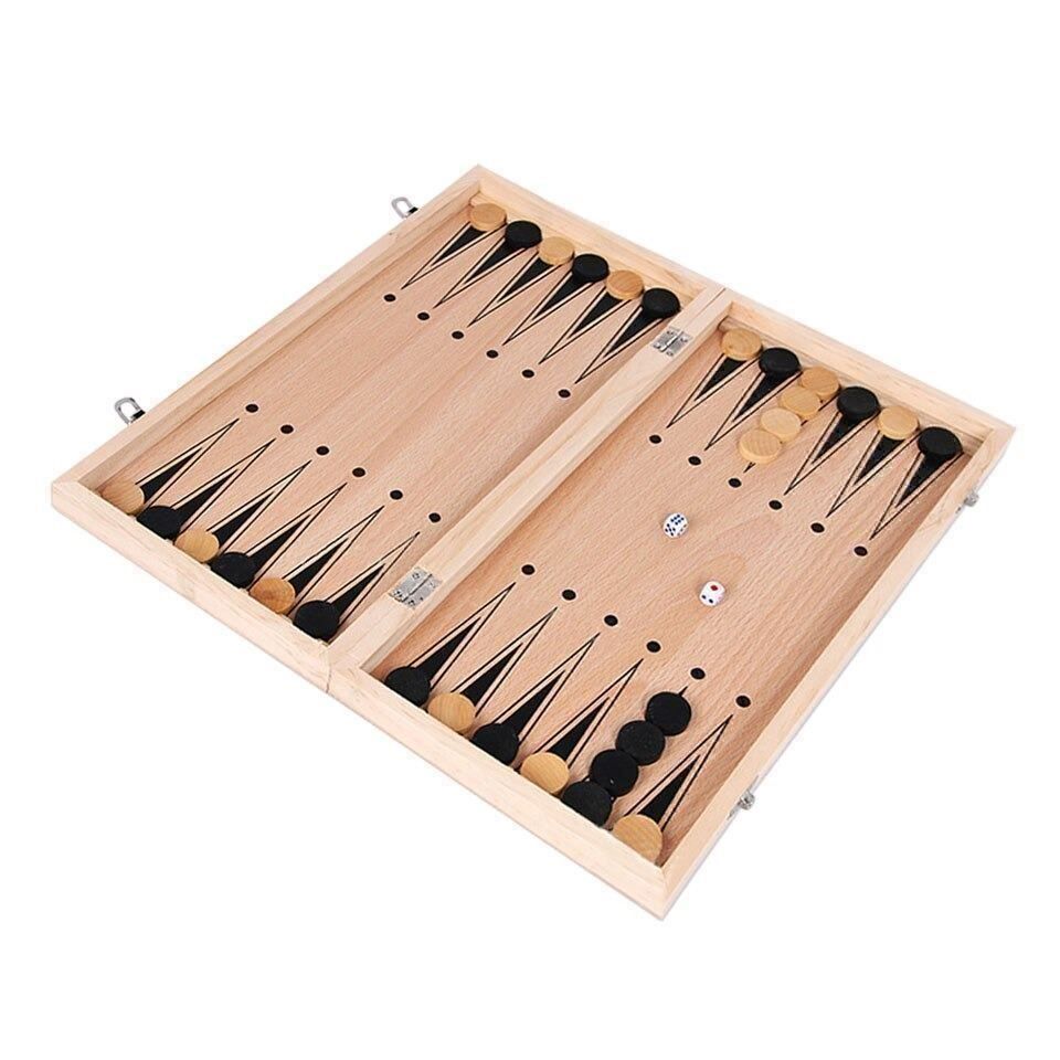 Giochi: ✅ Budget Schachspiel Backgammon 3 in 1Set – Nuovo e nell'imballaggio originale da Wittenbach venduto da ChinaSeidenstrasse 2