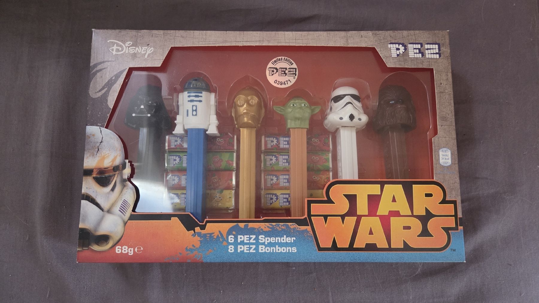 Pez Statuette: PEZ Star Wars Spender Limited Edition – Nuovo e nell'imballaggio originale da Boswil venduto da eri_t9xh