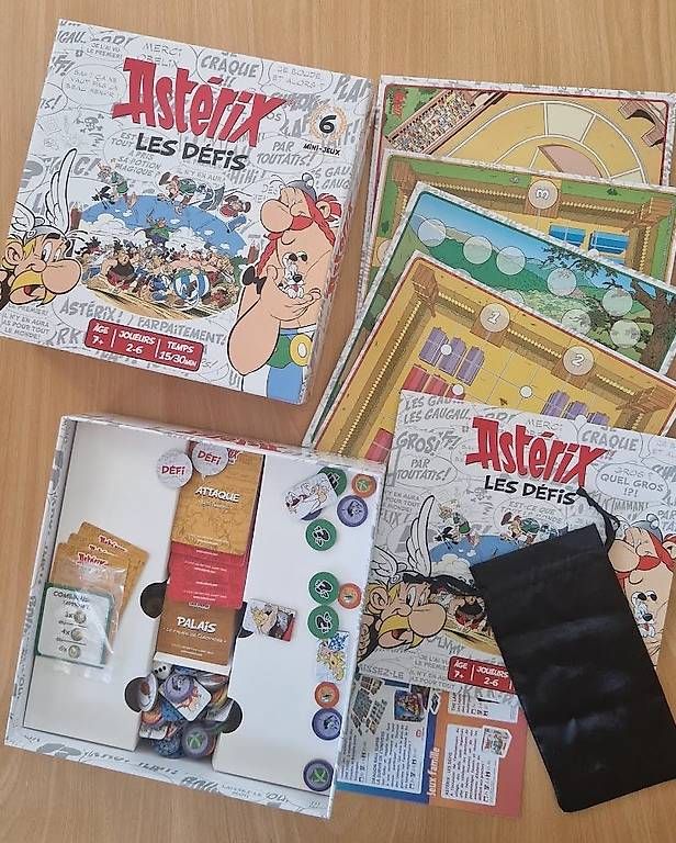 Jeux: Jeu de société Astérix les défits – D'occasion à Ecoteaux par Francine01 1