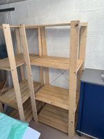 2x Stabiles Holzgestell Regal DIY-Projekt Sommer