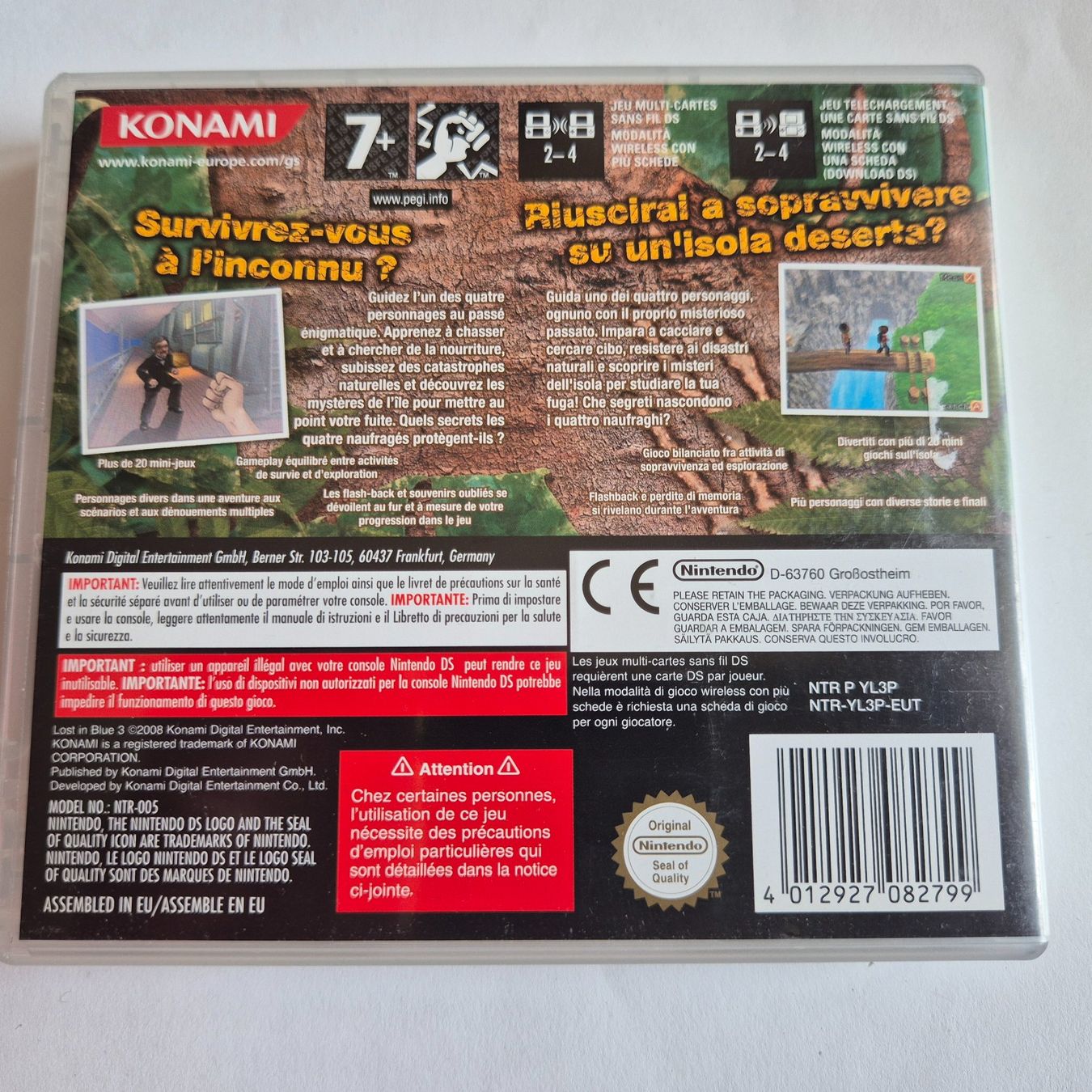 Nintendo Giochi: Lost in Blue 3 - DS – Usato da Zürich venduto da Mephisto87 1