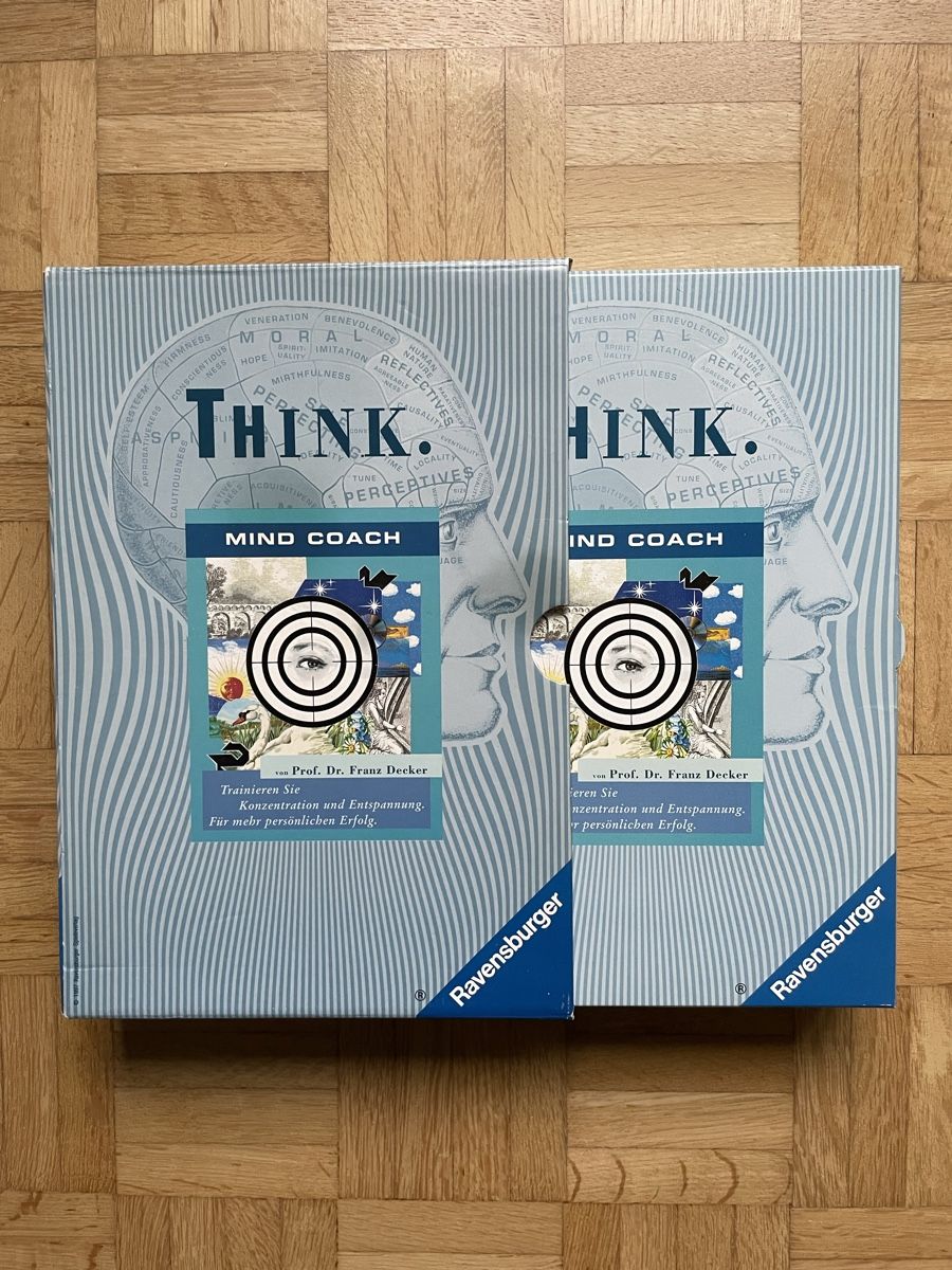 Ravensburger Spiele: Think Mind Coach von Ravensburg – Gebraucht aus Solothurn von gamma999