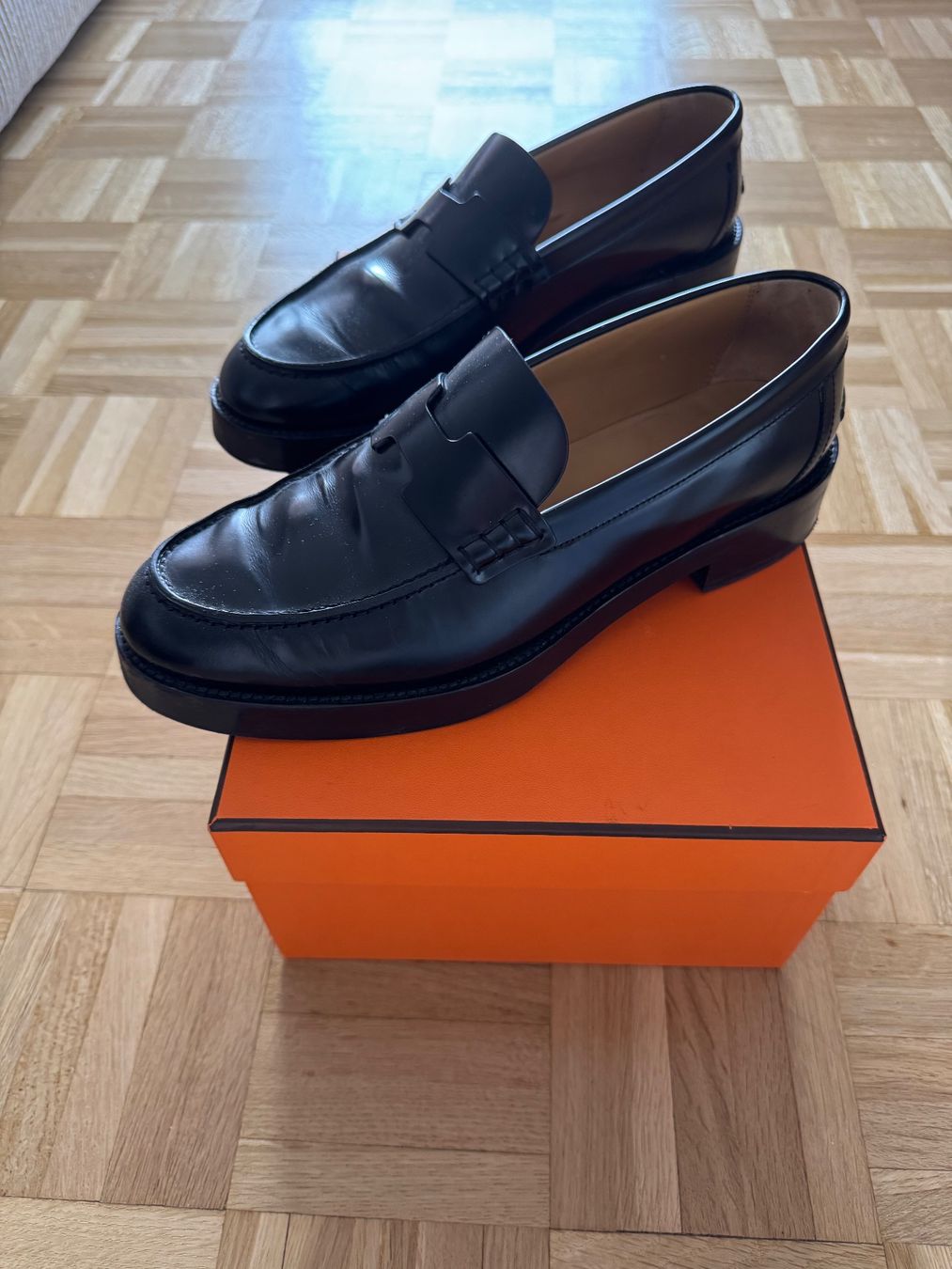 Hermès Scarpe da donna: Hermes Hour loafers size 40 – Usato da Genève venduto da chicca89x 1