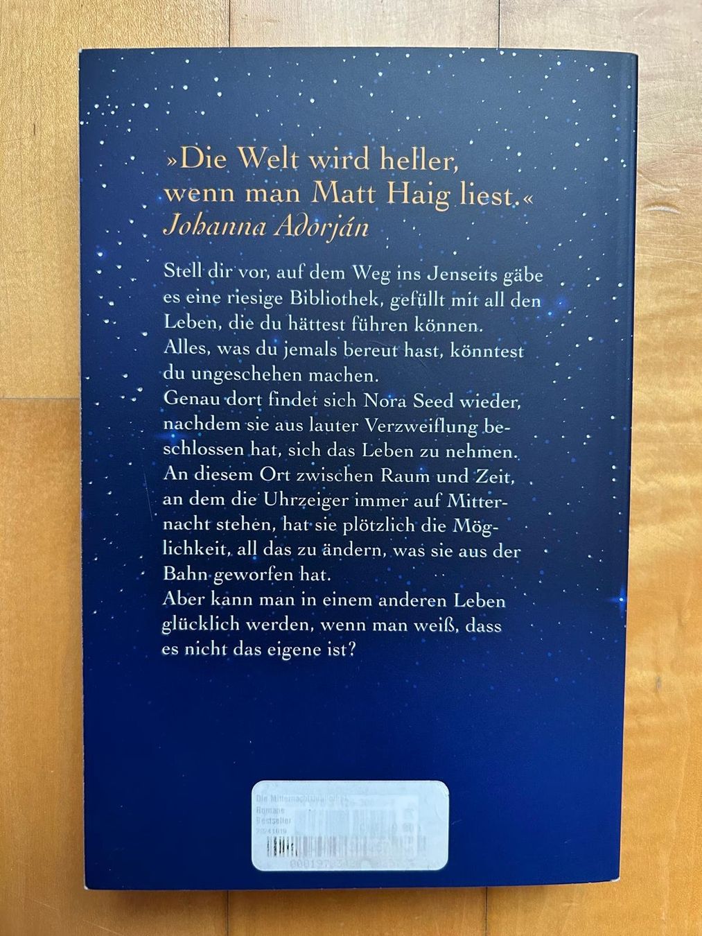 Libri: Die Mitternachtsbibliothek - Matt Haig – Nuovo (secondo la descrizione) da Binz venduto da tarkrx 1